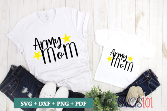 Army Mom Graphics for Crafts