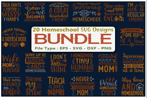 Homeschool Design Bundle for Crafts and Graphics
