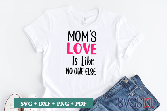 Mom's Live Is Like No One Else SVG