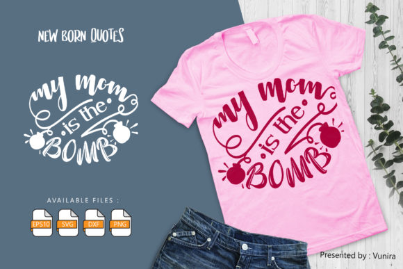 My Mom is the Bomb Graphics for Local Business Branding