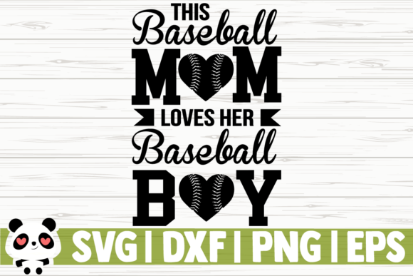 This Baseball Mom Loves Her Baseball Boy